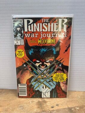 The Punisher War Journal Marvel Comic Book Wolverine
